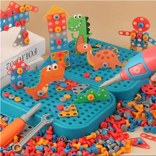 Montessori 3D-verktygslåda