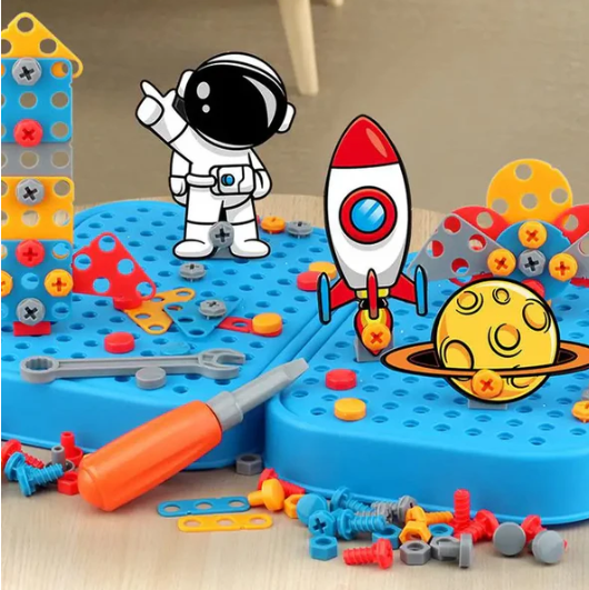 Montessori 3D-verktygslåda