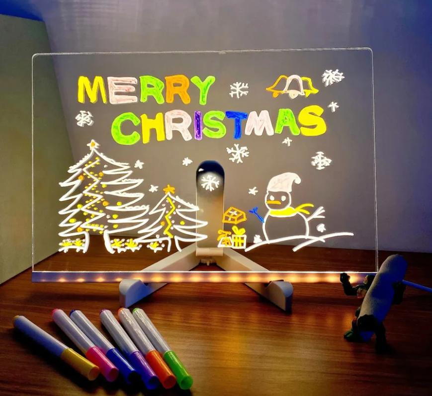 Lysande LED-ritbräda